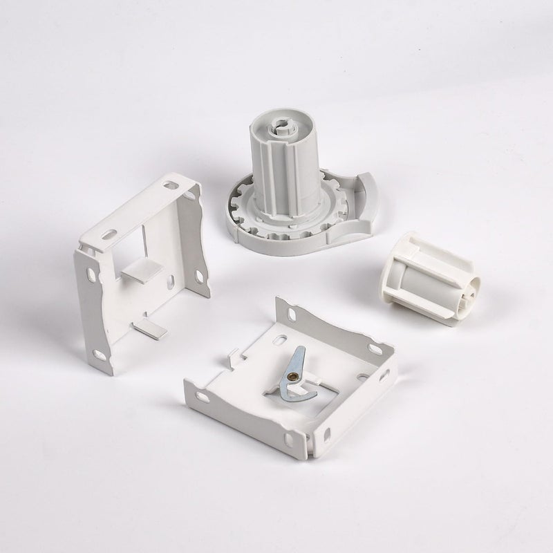 HUIYEETEX Rollease Brackets 3 Inch Fascia Type for R16 Clutch, 1 Pair Rollease Installation Brackets for R16 Roller Shade - Image 4